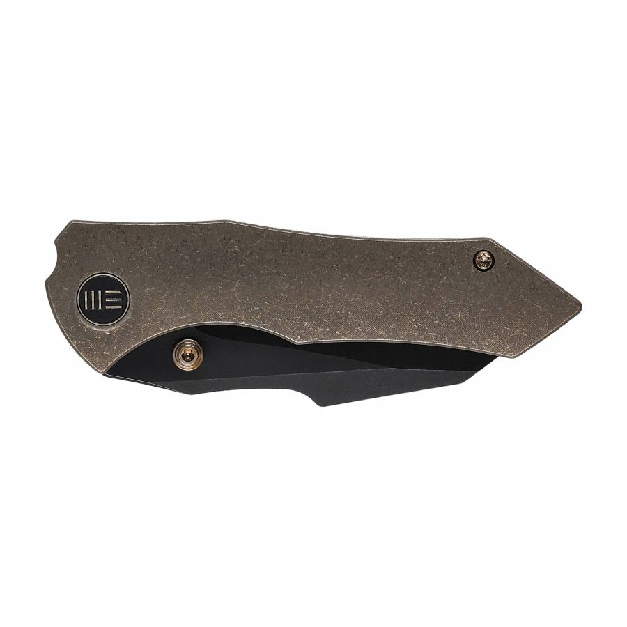 WE Knife High-Fin folding knife WE22005-2 bronze 4/6