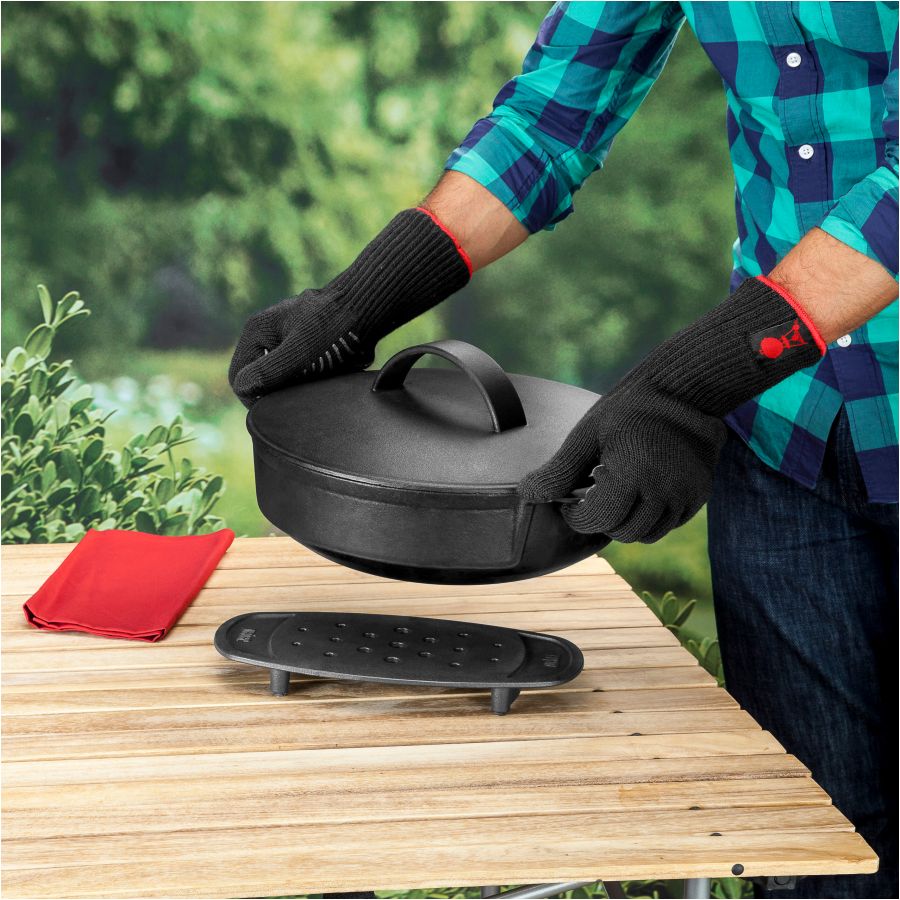 Weber grill premium glove set - size L/XL 4/6