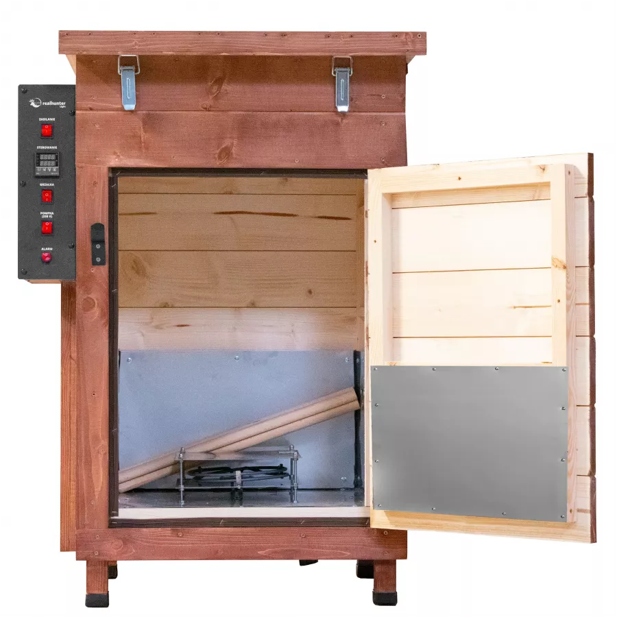 Wędzarnia smoker RealHunter Basic 105 L 1600W orzech 3/5