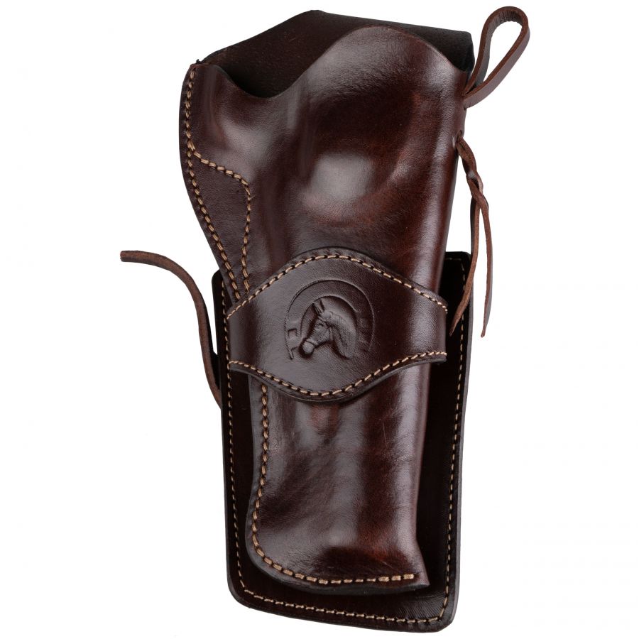 Western CP 5.5" open horse shoe brown holster 1/1