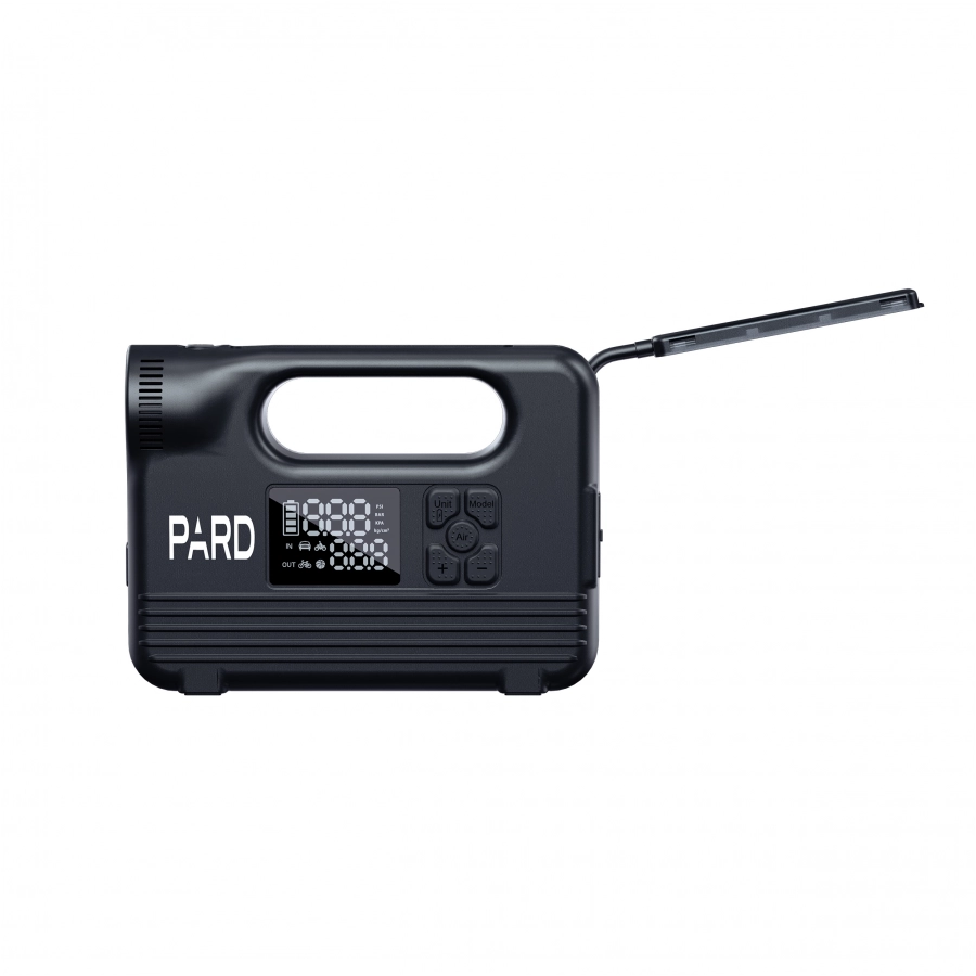 Wielofunkcyjny zasilacz awaryjny, pompka, latarka, starter, powerbank, ładowarka Pard Ominx OM-1 2/7