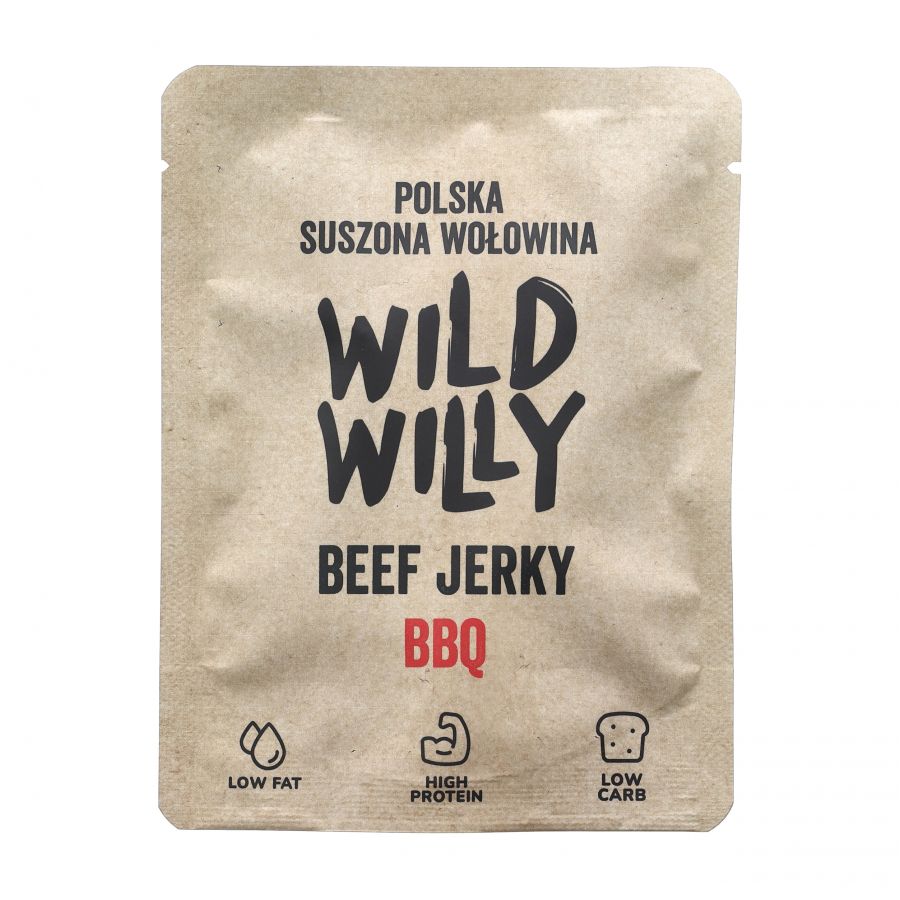 Wild Willy BBQ dried beef 30 g 1/3