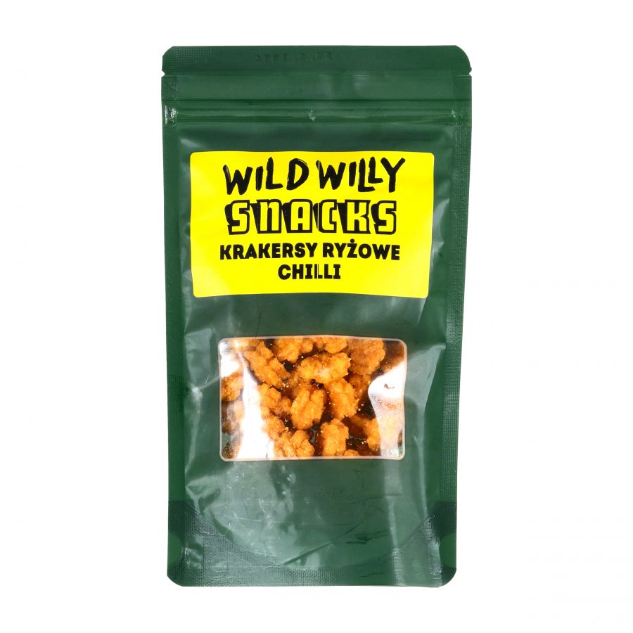 Wild Willy Chilli rice crackers 60 g 1/2