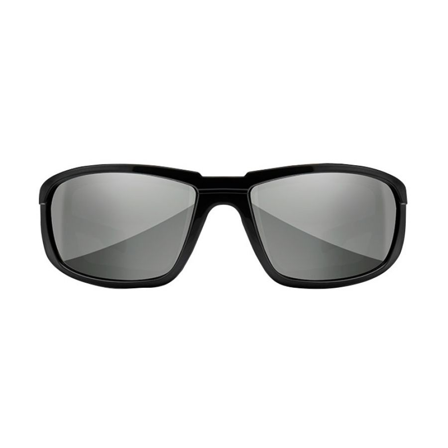 Wiley X Boss glasses grey silver flash, black frames 1/7
