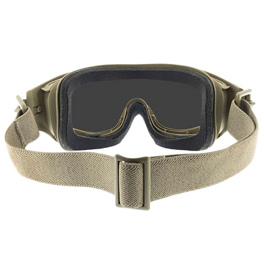 Wiley X Spear SP293DLT smoke/clear/rust goggles 2/4