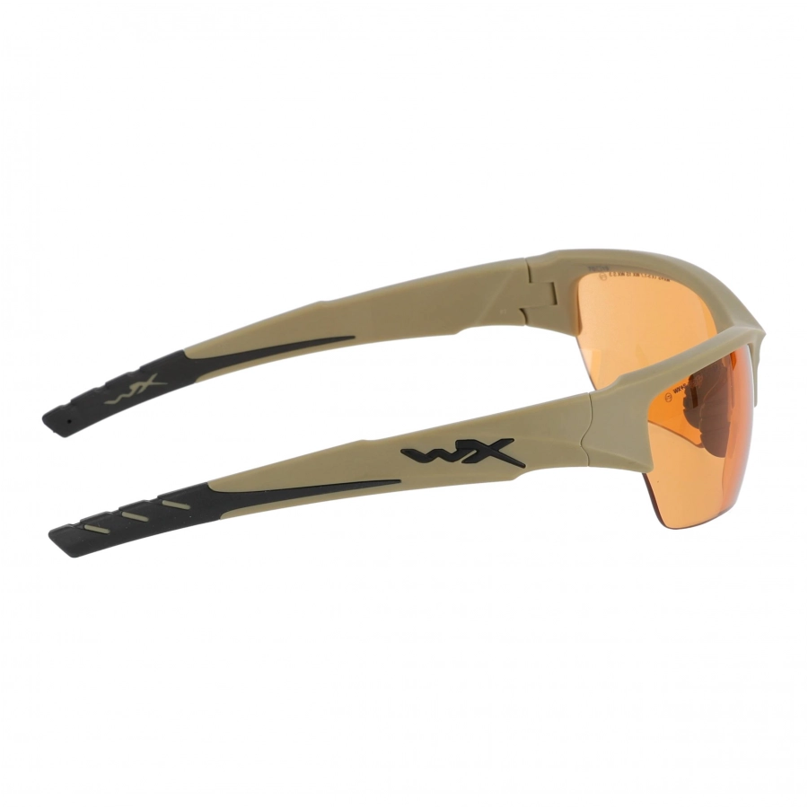 Wiley X Valor 2.5 glasses CHVAL06T gr/cl/l.rust 3/4