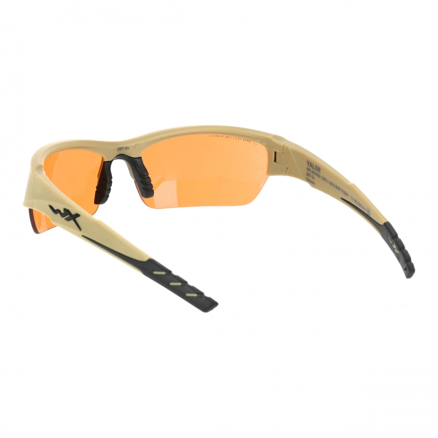 Wiley X Valor 2.5 glasses CHVAL06T gr/cl/l.rust 2/4
