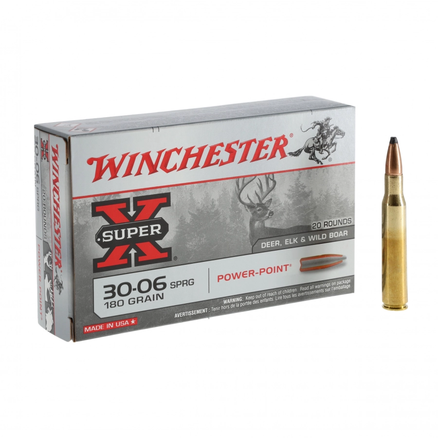 Winchester ammunition cal. 30-06 SX 11.7g / 180 gr 1/4