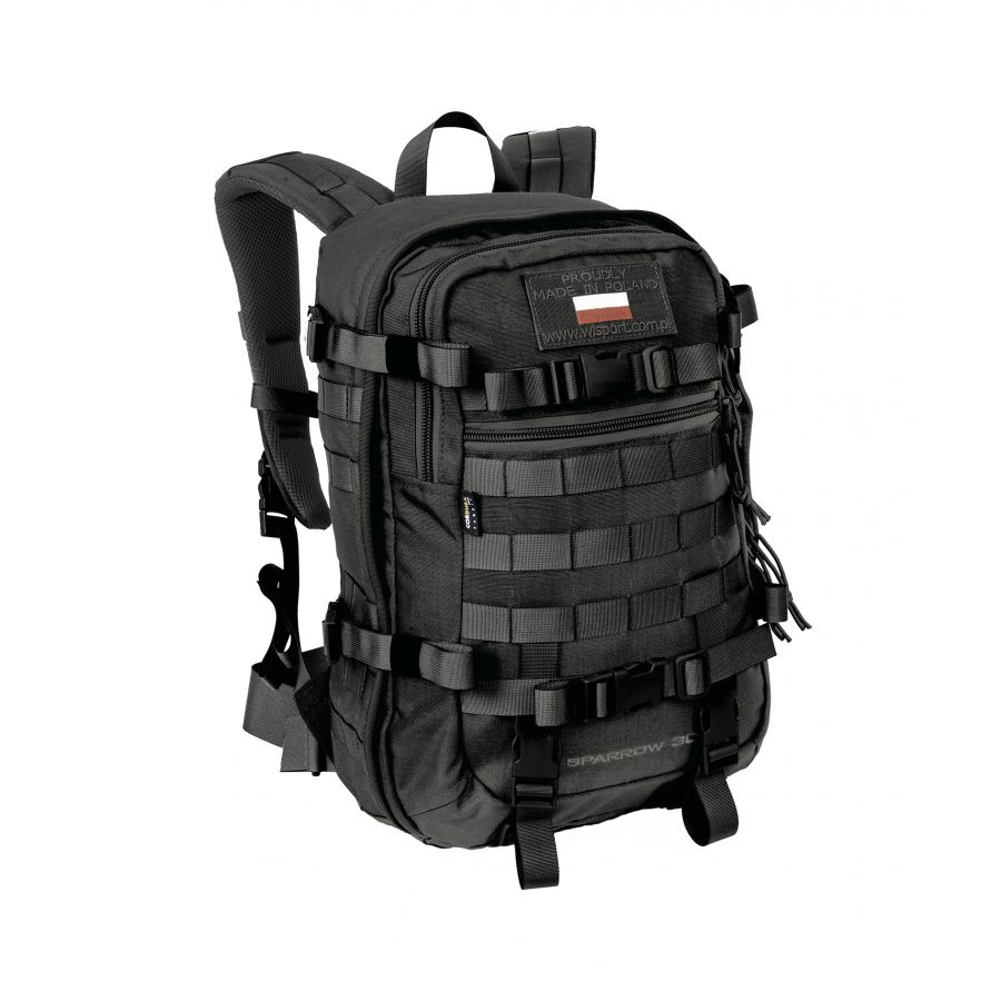 Wisport Sparrow cordura 30L graphite backpack 1/2