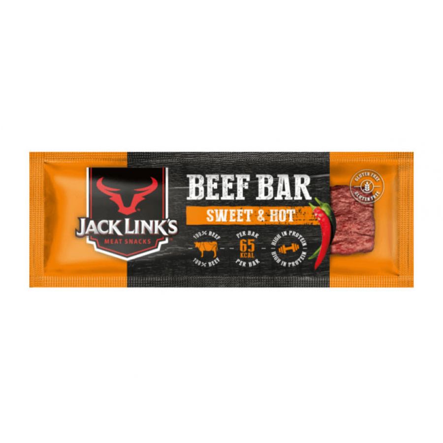 Wołowina suszona Jack Link's Beef Bar słodko-ostra 22,5 g 1/2