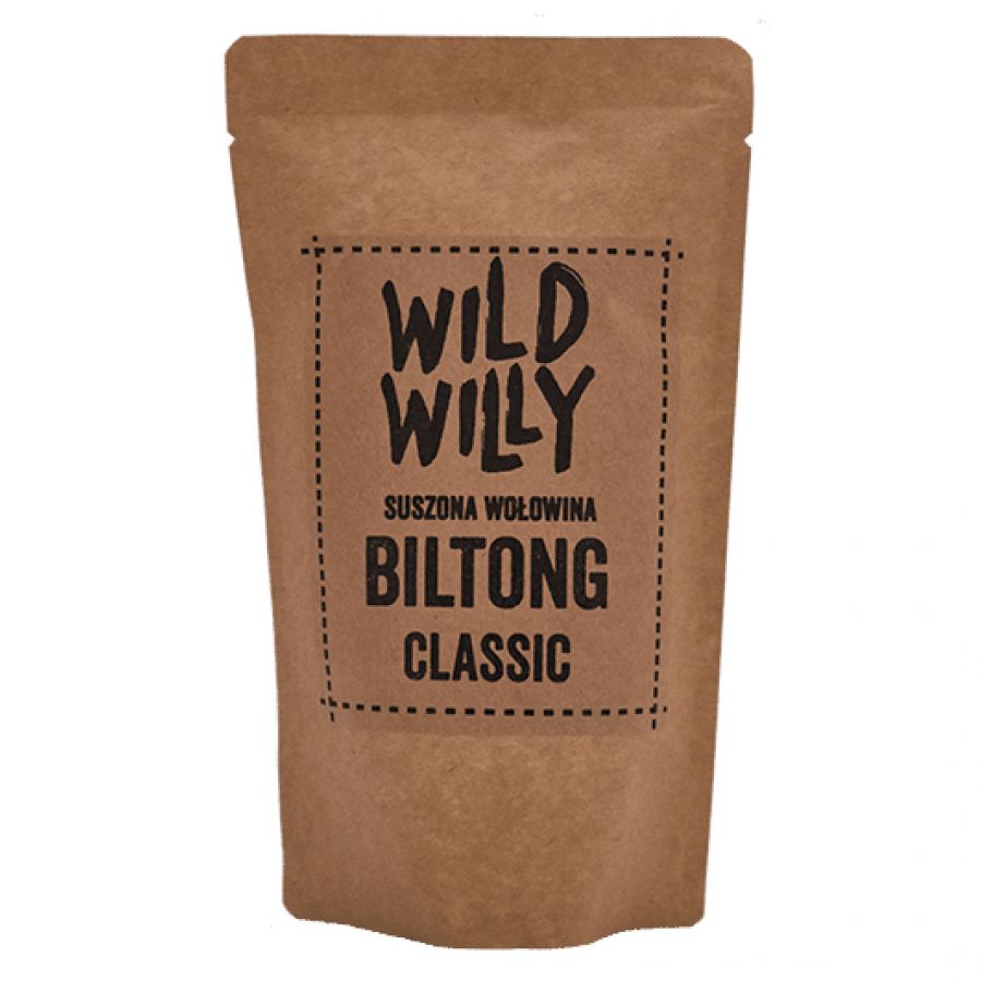 Wołowina suszona Wild Willy Biltong Classic 40 g 1/2