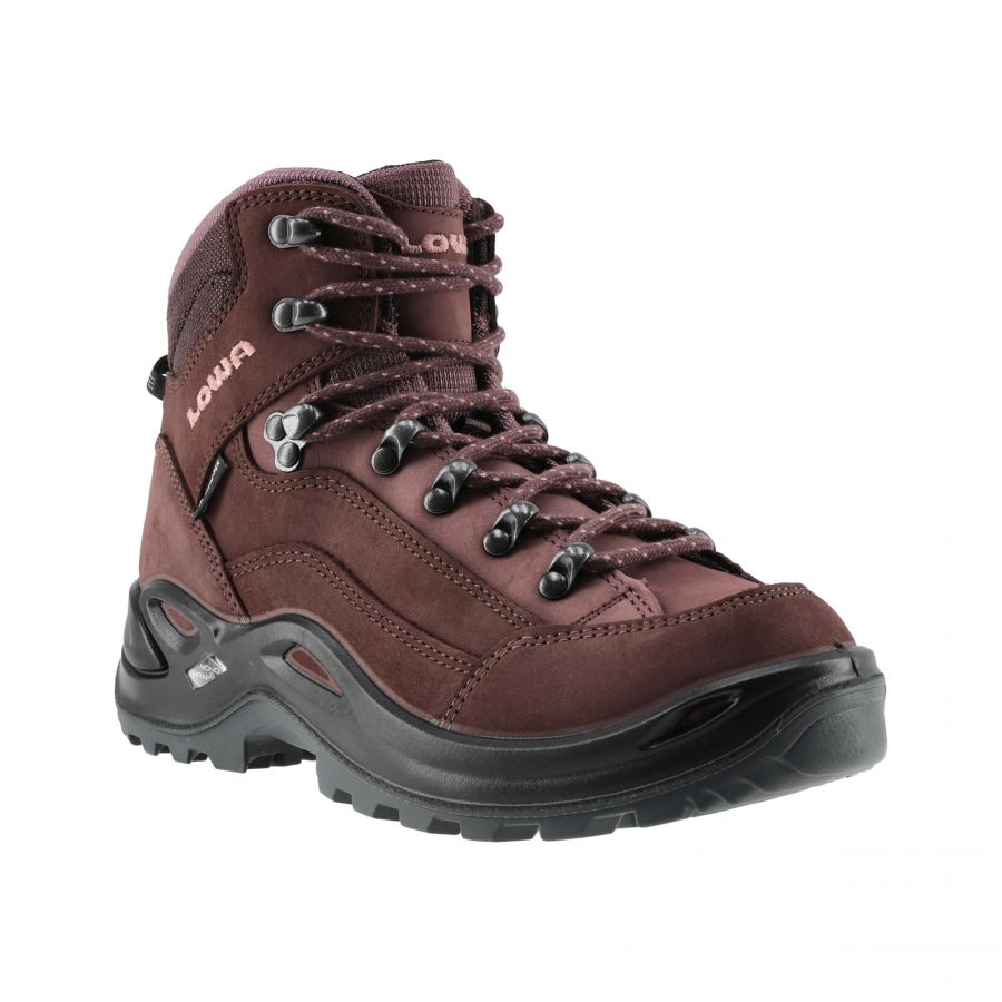 Women's boots LOWA Renegade GTX mid WS plum 2/8