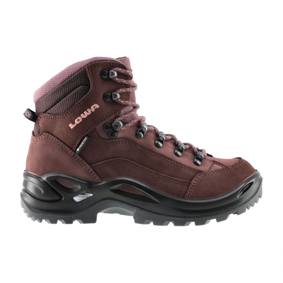 Women's boots LOWA Renegade GTX mid WS plum 1/8