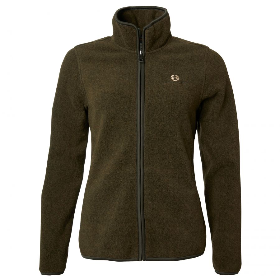 Women's jacket Chevalier Mainstone fleece Aut.green 1/3