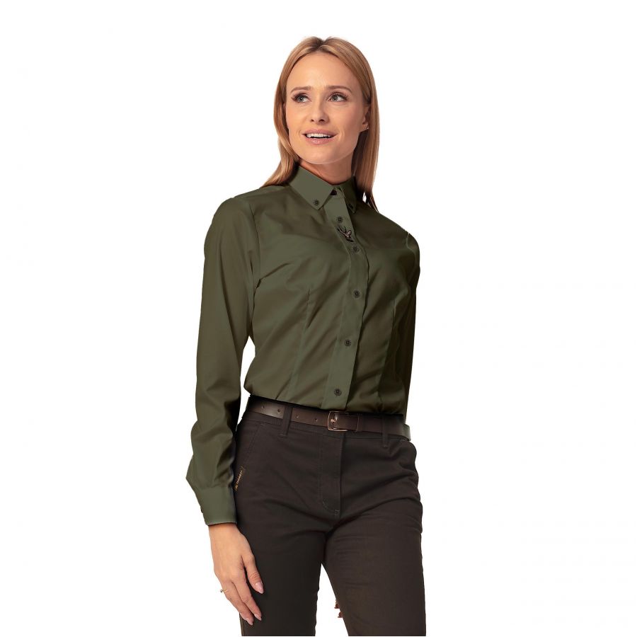 Women's shirt Tagart Goat dark green 1/3