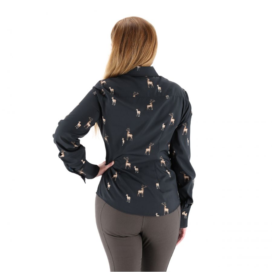 Women's shirt Troydeer silka deer black 2/4