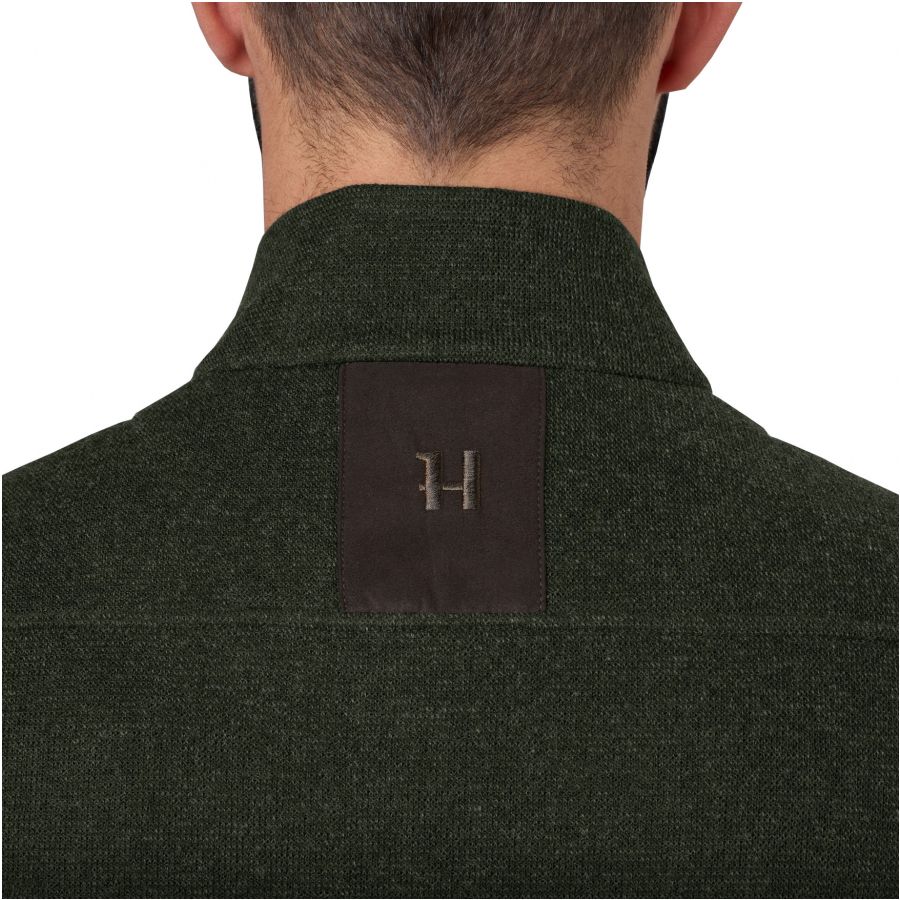 Women's sweater Härkila Metso full zip Willow green 3/6