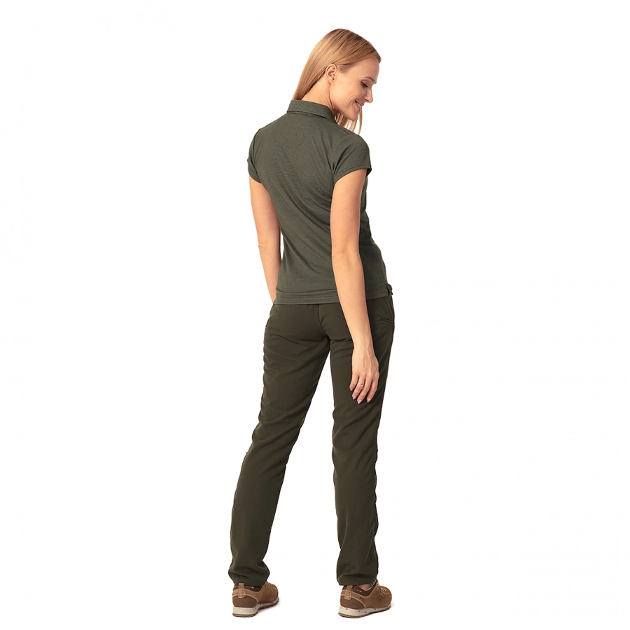Women's Tagart Hals 2 dark olive shirt 2/3