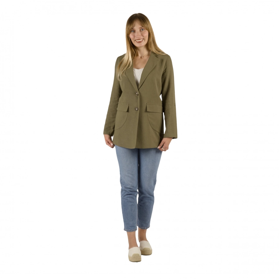 Women's Taurus Linen Jacket 1/3