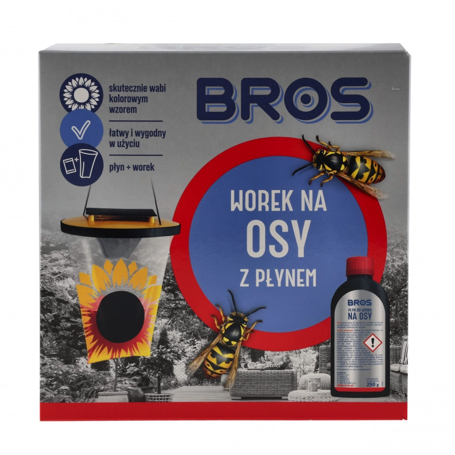 Worek Bros na osy z płynem 1/2
