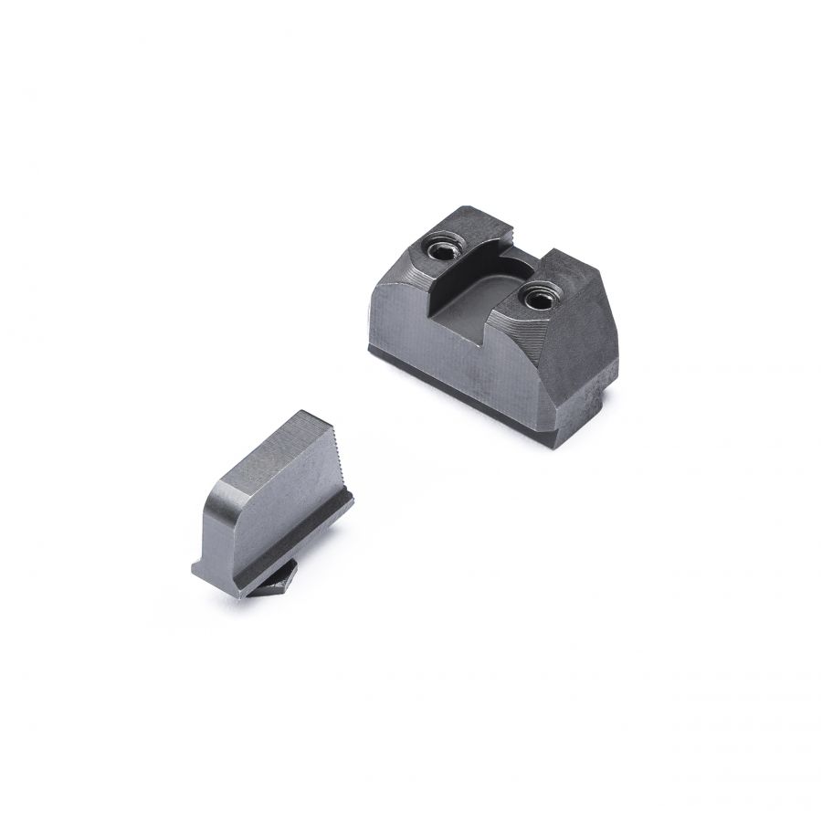 Wysokie przyrządy celownicze DTF Analog Sights High do Glock Gen 5 MOS - Black On Black 2/6