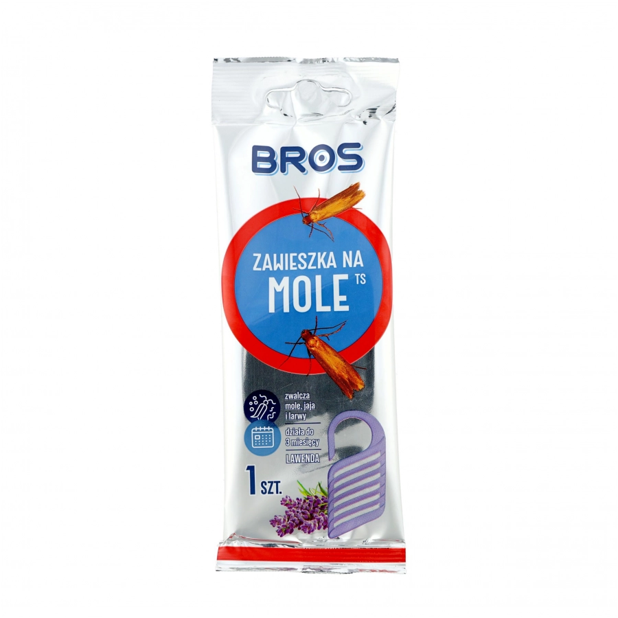 Zawieszka na mole Bros lawendowa 1/2
