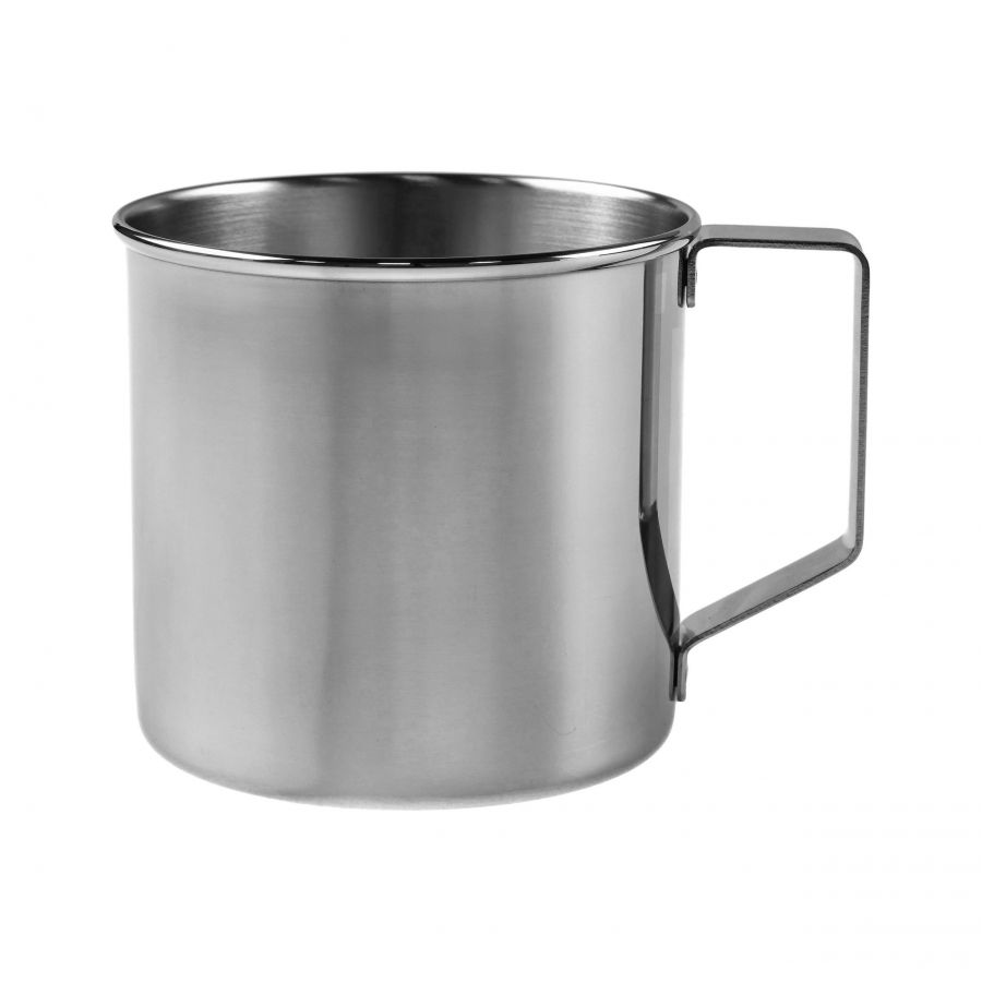 Zebra Thailand 8 cm steel mug with lid 2/3