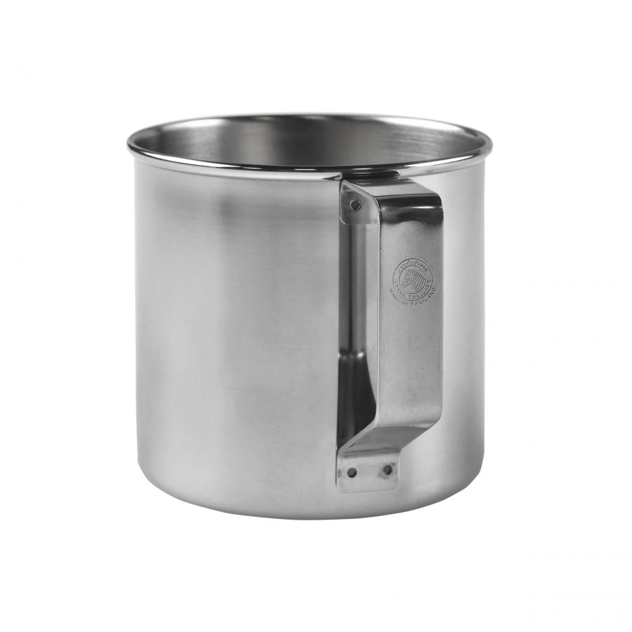 Zebra Thailand 8 cm steel mug with lid 3/3