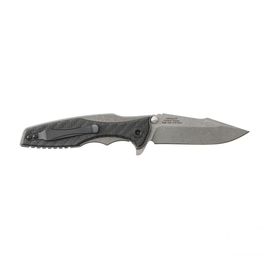 Zero Tolerance ZT Hinderer Folding Knife 0393GLCF 2/6