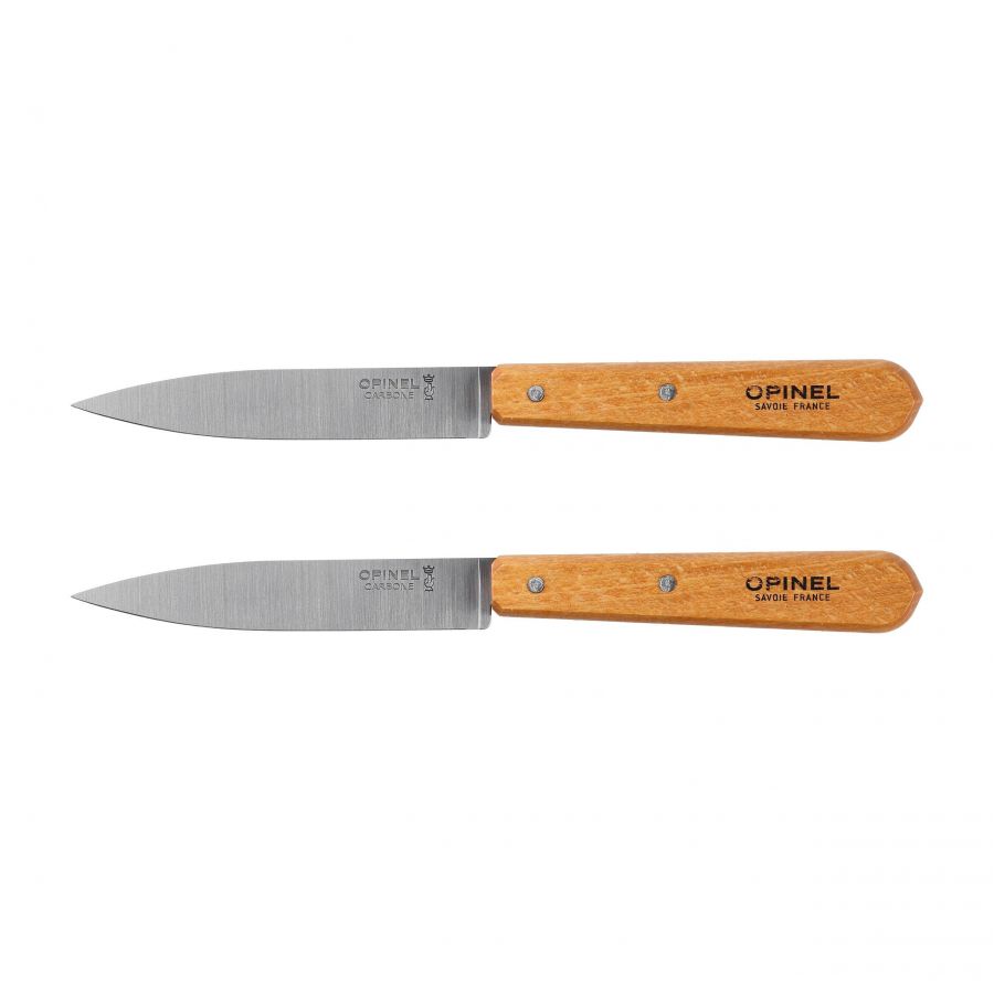 Zestaw noży kuchennych Opinel 102 Paring Knife 2 szt. 1/5