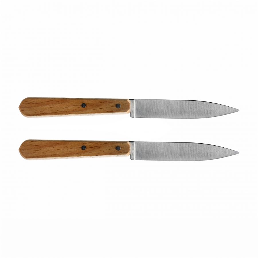 Zestaw noży kuchennych Opinel 112 Paring Knife natural 2 szt. 2/5