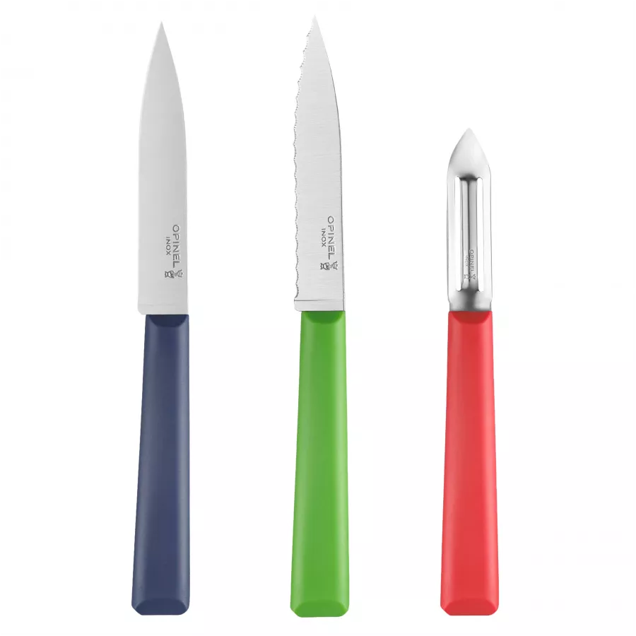 Zestaw noży kuchennych Opinel Essentials Trio 1/5