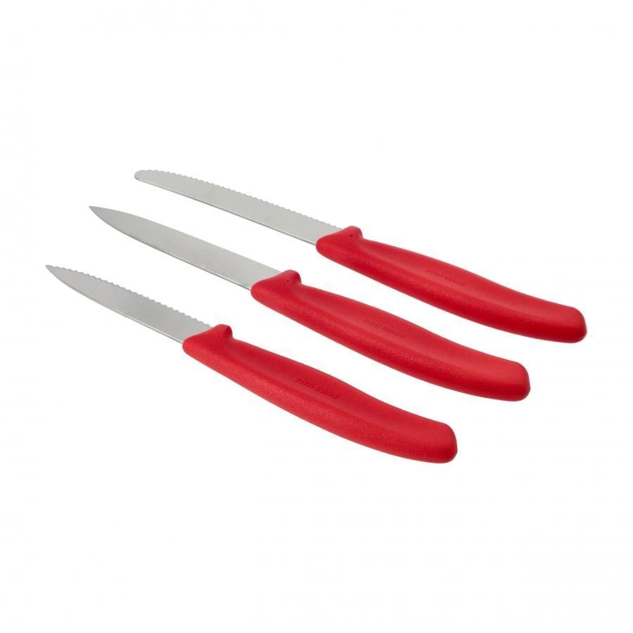Zestaw noży kuchennych Victorinox Swiss Classic 6.7111.34C1 3 szt. czerwony 3/3