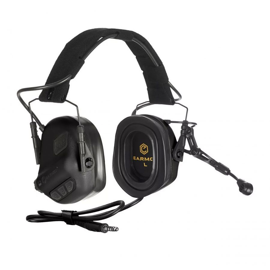 Zestaw słuchawkowy Earmor M32-BK Plus czarny 1/3