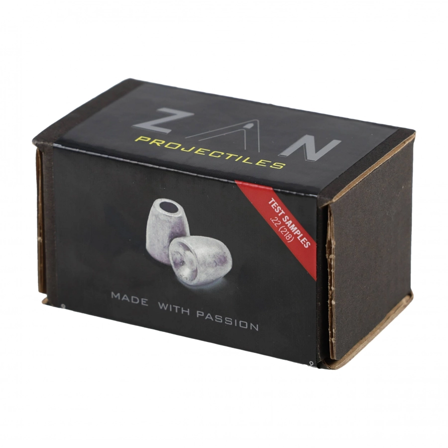 Zestaw testowy ZAN slug .218 (5,53mm) - 8x30szt- 30sztuk z każdej gramatury (8 gramatur) paczce 1/2