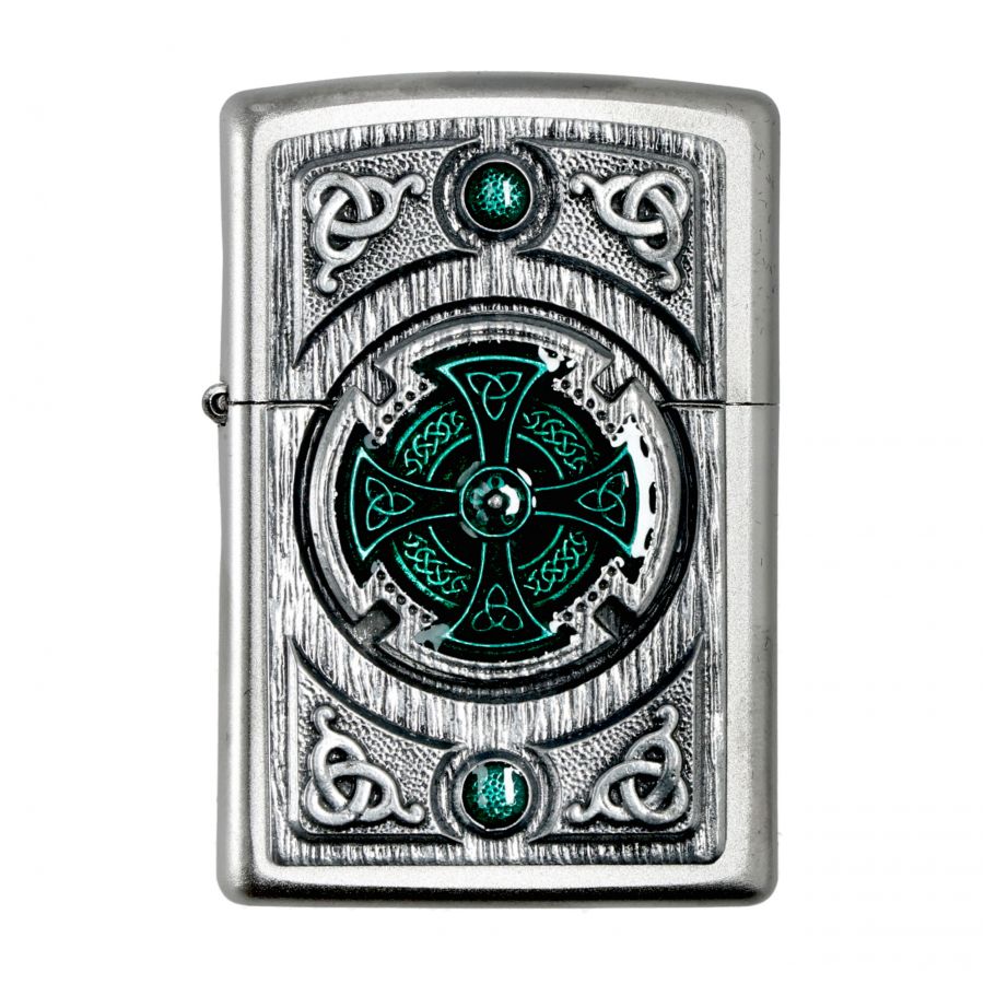 Zippo Celtic Cross Lighter 1/5