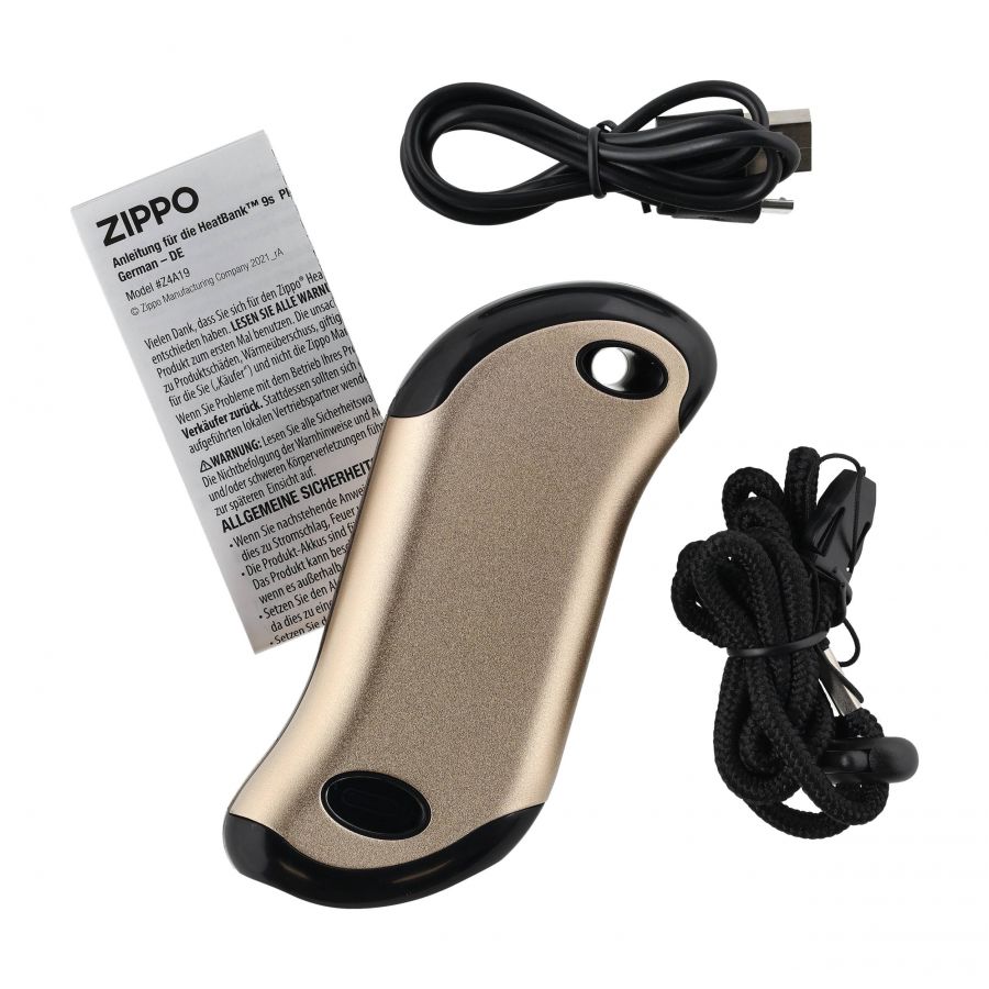 Zippo gold HB 9S USB hand warmer 4/4