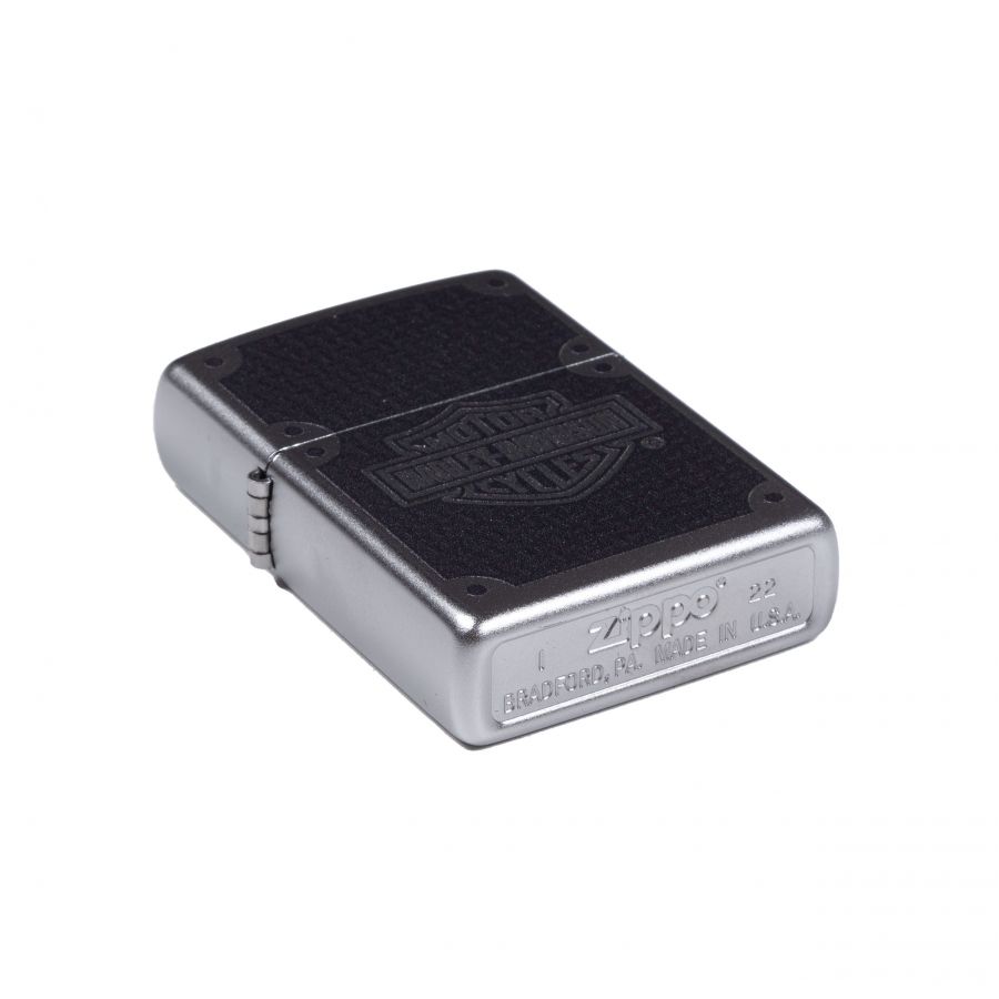 Zippo Harley-Davidson Carbon Fibre Lighter 2/3