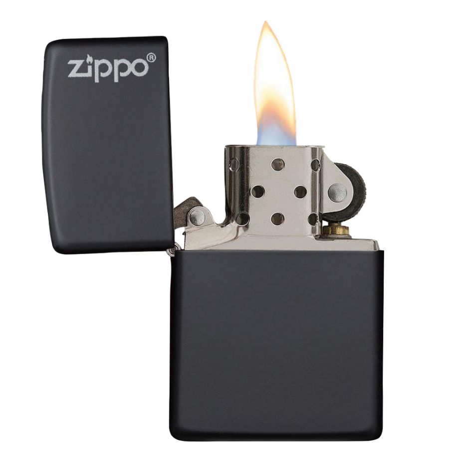 Zippo lighter matte black 2/5
