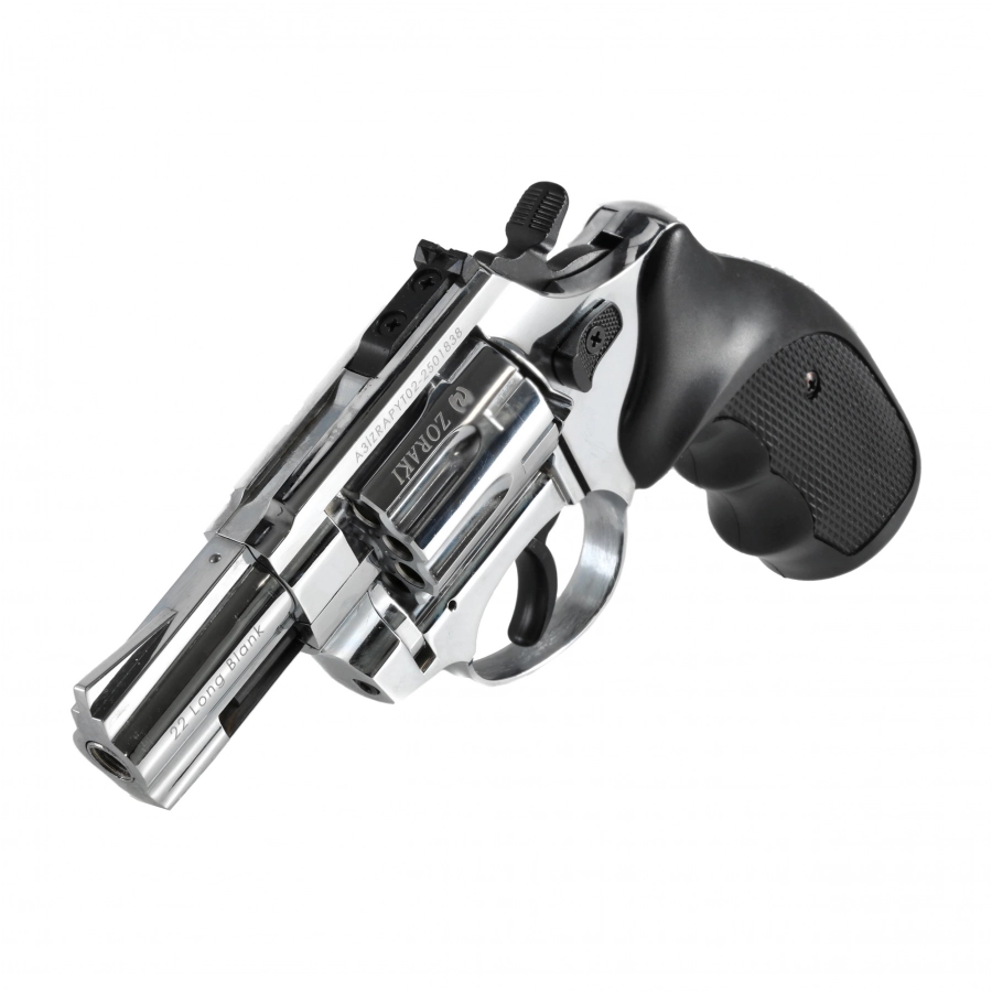 Zoraki R1-K6L BAS 2.5" chrome bang revolver 3/12