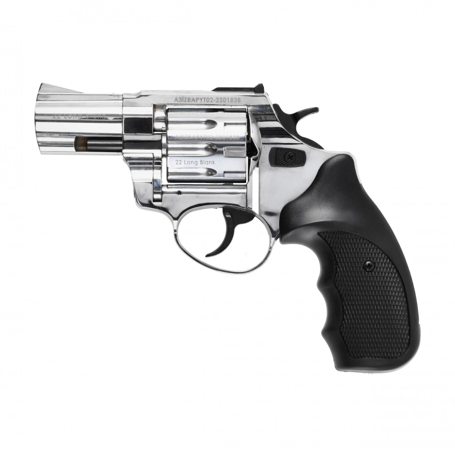 Zoraki R1-K6L BAS 2.5" chrome bang revolver 1/12