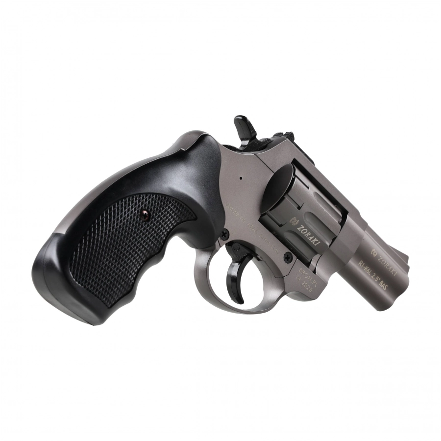 Zoraki R1-K6L BAS 2.5" titanium bang revolver 4/13