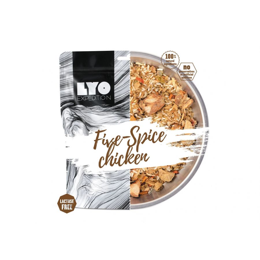 Żywność liofilizowana LyoFood Kurczak pięciu smaków z ryżem 500 g 1/3