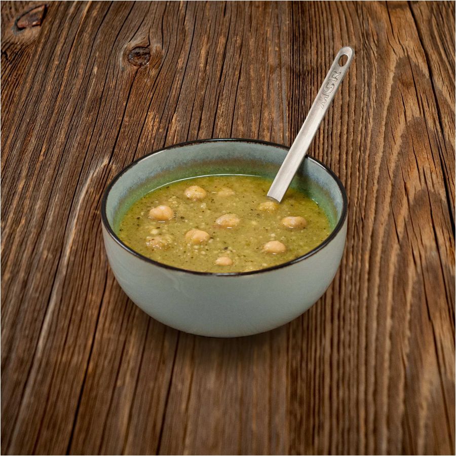 Żywność liofilizowana LyoFood Zupa krem cebulowo-porowy z Pecorino Romano i ciecierzycą 370 g 4/4