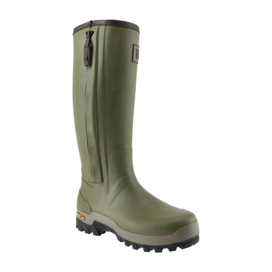 Harkila Forester Zip Dark olive men's wellingtons shop