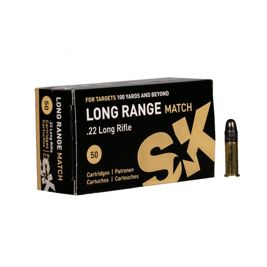 Lapua .22 LR SK Long Range Match 2.59 g ammunition - shop kolba.pl