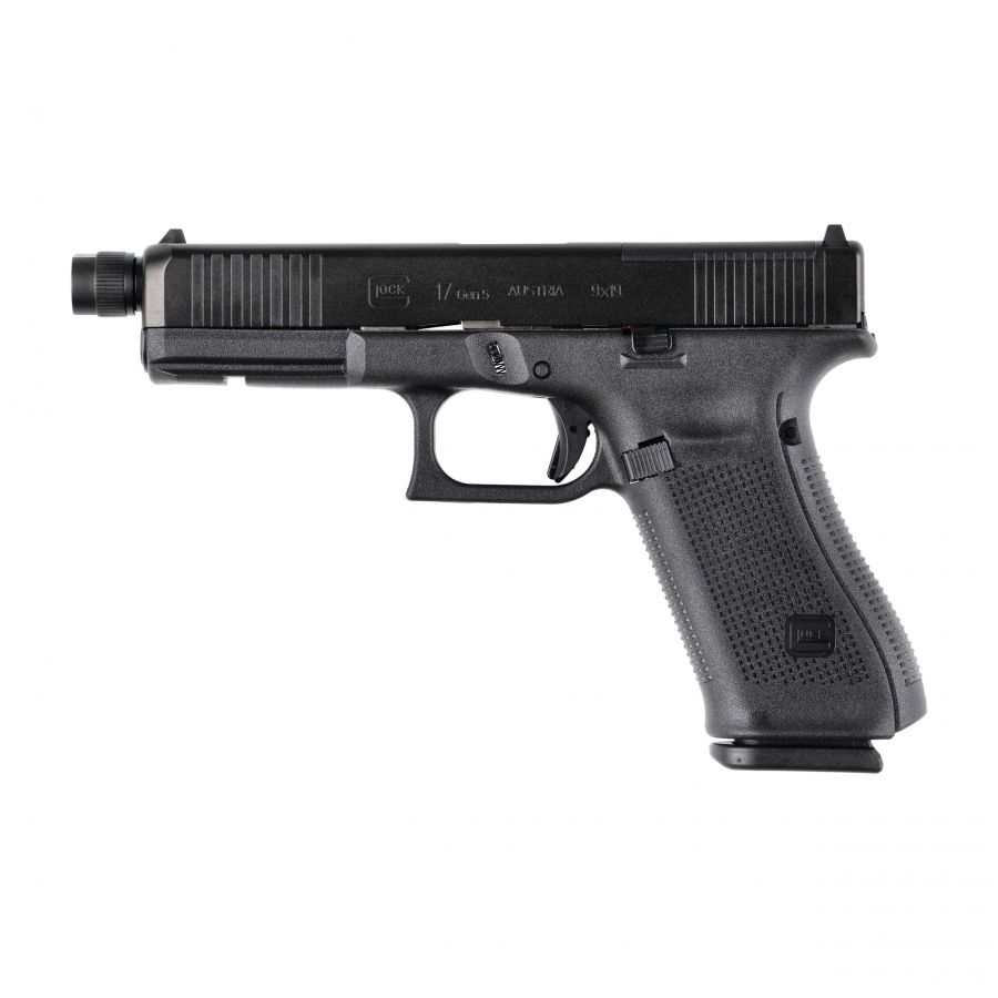 GLOCK 17 Gen5 ブラックモデルガン Pistolet Glock 17 gen 5 MOS FS GW kal. 9x19 mm - sklep kolba.pl