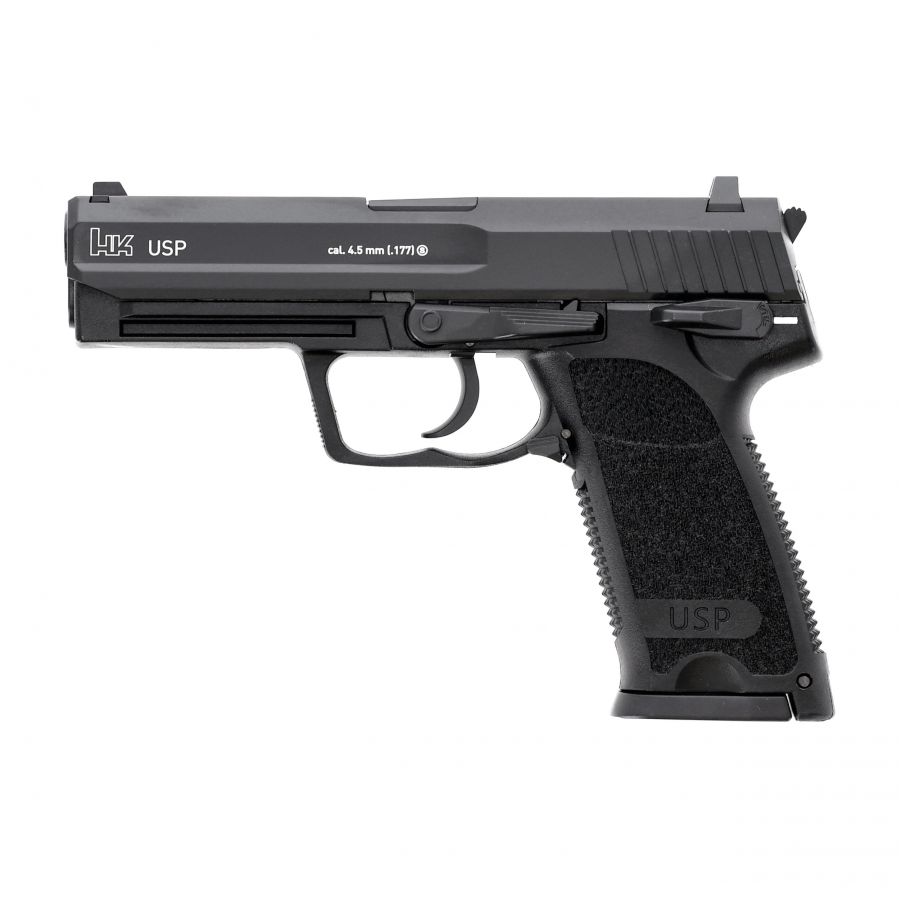 Heckler & Koch USP COMPACT 6mmガスガン Pistolet wiatrówka H&K Heckler&Koch USP blowback 4,5 mm BB CO2