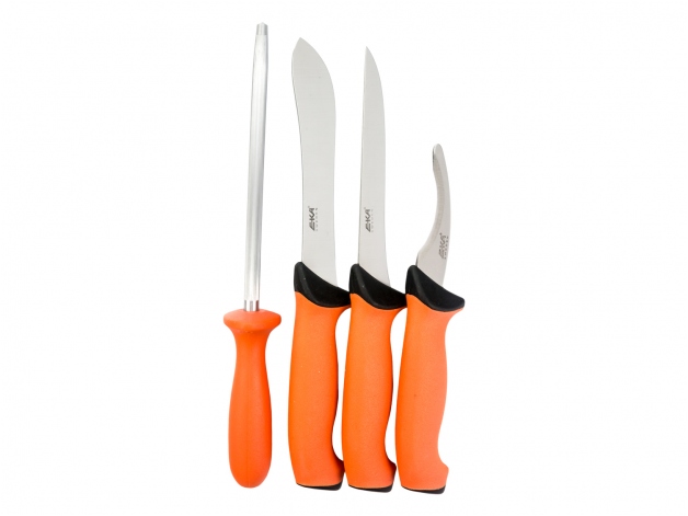 EKA Butcher Orange Knives Set