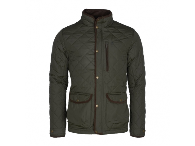 Trespass mens argyle 2024 quilted jacket olive